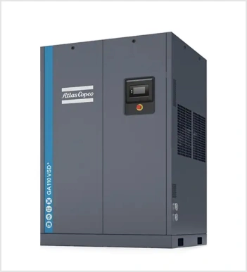Compresor estacionario eléctrico con capacidad de 100 HP y Presión de trabajo de 100 – 125 psi